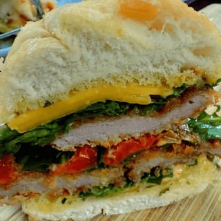 Chicken Caprese Sandwich